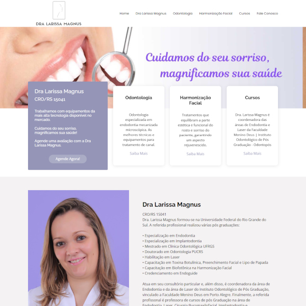 Dra Larissa Magnus | Skabe Marketing Digital
