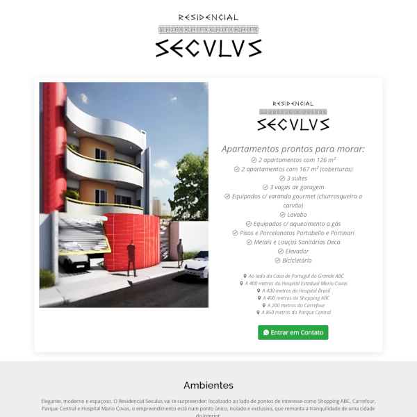 Residencial Seculus | Skabe Marketing Digital